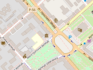 Розташування Дзвінок на мапі; Data: © OpenStreetMap contributors, SRTM, GEBCO, SONNY's LiDAR DTM, NASADEM, ESA WorldCover; Maps © Tracestrack