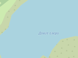 Розташування Довге на мапі; Data: © OpenStreetMap contributors, SRTM, GEBCO, SONNY's LiDAR DTM, NASADEM, ESA WorldCover; Maps © Tracestrack