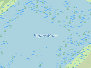 Розташування Чорне Мале на мапі; Data: © OpenStreetMap contributors, SRTM, GEBCO, SONNY's LiDAR DTM, NASADEM, ESA WorldCover; Maps © Tracestrack