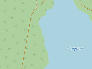Розташування Блакитні озера Олешні на мапі; Data: © OpenStreetMap contributors, SRTM, GEBCO, SONNY's LiDAR DTM, NASADEM, ESA WorldCover; Maps © Tracestrack