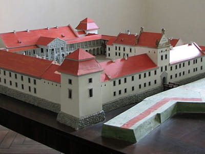 макет музею - заповідника "Жовківський замок" 